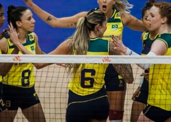 Vôlei: Brasil bate Coreia do Sul em Brasília pela Liga das Nações