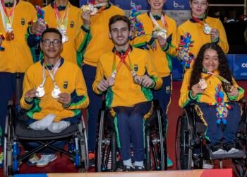 Brasil fica a uma medalha da 500ª na história do Parapan de Jovens