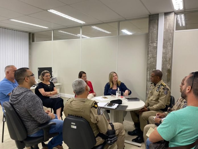 Unidades policiais com atuação na Risp/Atlântico se reúnem para definir estratégias