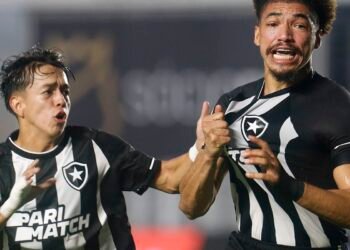 Líder Botafogo mostra força e arranca empate com Santos no Brasileiro