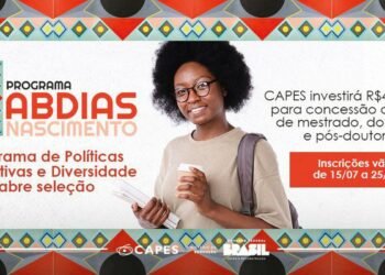 Capes abre inscrições para bolsas de programa de políticas afirmativas