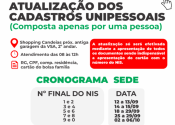Prefeitura convoca inscritos no CadÚnico para atualização cadastral – Prefeitura Municipal de Candeias.