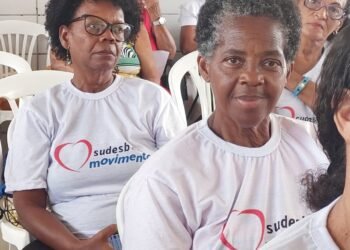 Sudesb leva orientação nutricional a seus alunos idosos de projetos sociais