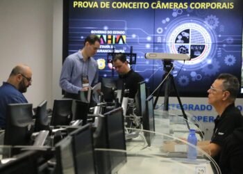 SSP inicia Prova de Conceito com terceira candidata a fornecimento de câmeras corporais
