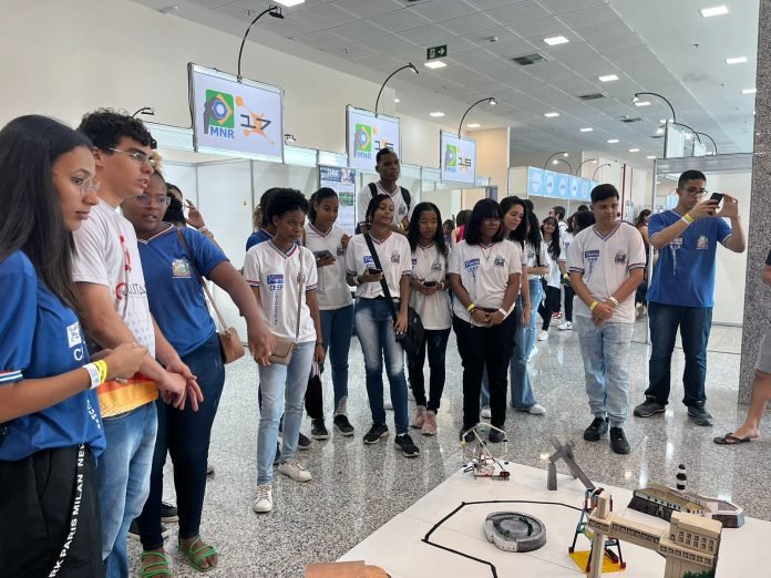 Estudantes participam do maior evento de robótica e inteligência artificial da América Latina, o Robótica 2023 Estudantes participam do maior evento de robótica e inteligência artificial da América Latina, o Robótica 2023