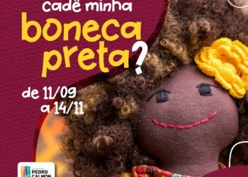 Biblioteca Juracy Magalhães Júnior em Itaparica realiza campanha ‘Cadê minha boneca preta?’
