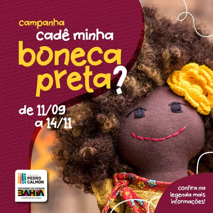 Biblioteca Juracy Magalhães Júnior em Itaparica realiza campanha ‘Cadê minha boneca preta?’ Biblioteca Juracy Magalhães Júnior em Itaparica realiza campanha ‘Cadê minha boneca preta?’