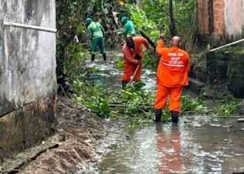 Em menos de 24 horas, choveu 5 vezes mais que o previsto para o início de novembro – Prefeitura Municipal de Candeias.