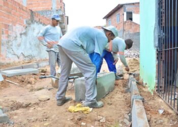 Urbanização! Prefeitura inicia as intervenções na Quadra 6- CIA 1 – Prefeitura de Simões Filho