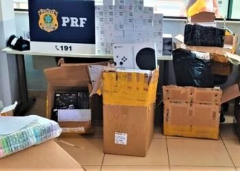 PRF apreende 330 produtos de origem estrangeira sem nota fiscal na Bahia