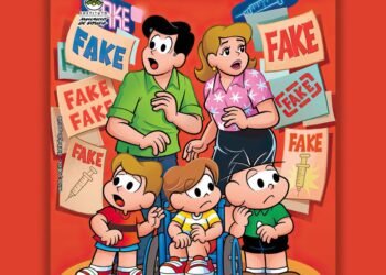Revista em quadrinhos esclarece sobre as fake news da vacinação