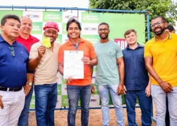 Assinada a Ordem de Serviço para reforma e ampliação da Praça do distrito de Menino Jesus – Prefeitura Municipal de Candeias.