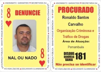 PM prende ‘Oito de Copas’ do Baralho do Crime da SSP