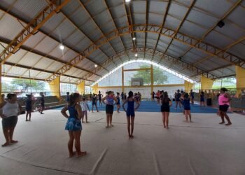 A Cagiba está promovendo curso técnico pedagógico em ginástica rítmica