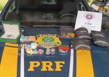 Por causa de pneu careca PRF prende traficante na Bahia