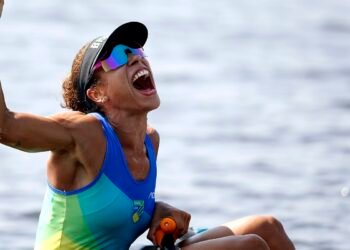 Remadores Beatriz Tavares e Lucas Verthein se garantem em Paris 2024