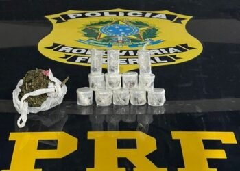 Motociclista é autuado pela PRF por porte de maconha e haxixe na Bahia