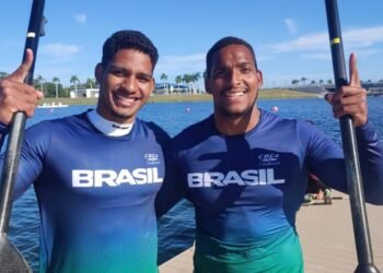 Brasil conquista vaga olímpica no C2 500 metros da canoagem velocidade