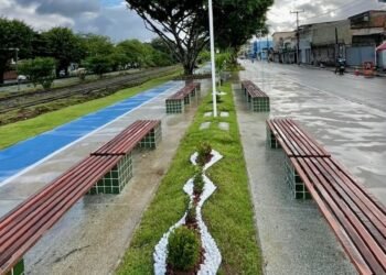 Prefeitura de Simões Filho entrega nova Praça dos Salmos; “Está tudo muito lindo”, diz moradora – Prefeitura de Simões Filho