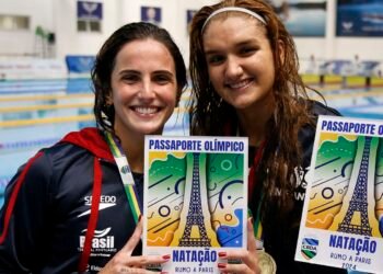 Nadadores brasileiros se garantem nos Jogos Olímpicos de Paris