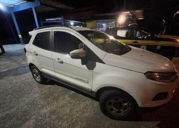 PRF recupera carro e em outra ação prende motorista com arma na Bahia
