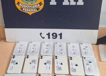 PRF apreende celulares importados irregularmente na Bahia