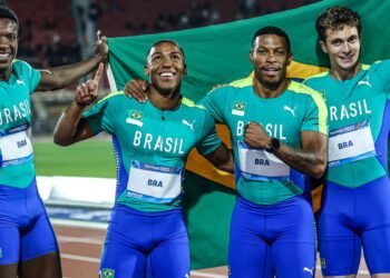 Mundial de revezamento: Brasil busca vaga olímpica neste fim de semana