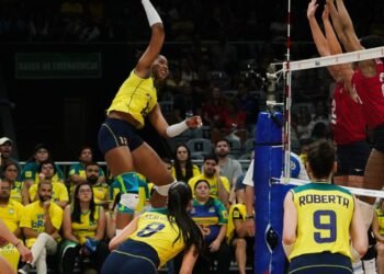 Brasil derrota EUA por 3 sets a 1 na Liga das Nações Feminina