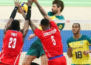 Brasil é derrotado por Cuba na estreia da Liga das Nações Masculina