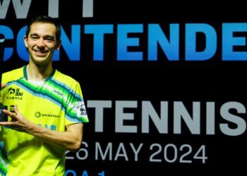 Hugo Calderano conquista título do WTT Contender Rio