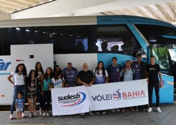 Atletas de vôlei de praia de todo o estado representam a Bahia em competição regional com apoio da Sudesb