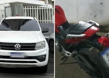 Funcionário da SSP é preso com motocicleta roubada e carro de luxo adulterado