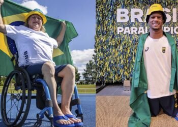 Beth Gomes e Gabrielzinho levarão bandeira do Brasil na Paralimpíada