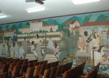 MPF acompanha restauração de painel da artista Djanira em Petrópolis