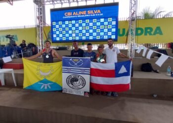 Atletas baianos de wrestling sobem ao pódio em torneio nacional