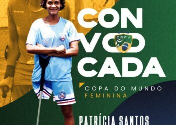 Jogadora baiana é convocada para representar a Seleção Brasileira na Copa do Mundo de Futebol para Amputadas
