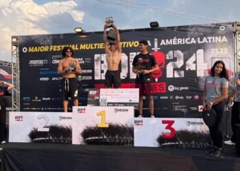 O peso da vitória: atletas de calistenia conquistam pódio em competição nacional