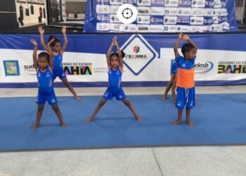 Núcleo de ginástica artística da Bahia está em pleno funcionamento