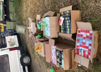 PRF e Receita apreendem celulares roubados em carga na Bahia