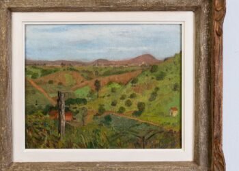 Obras de Rebolo que retratam o bairro do Morumbi estão em mostra em SP