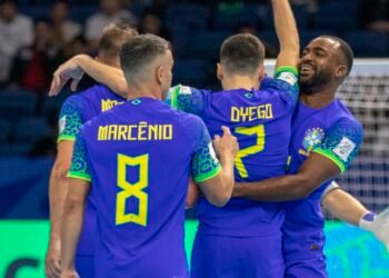 Brasil garante vaga na final da Copa do Mundo de futsal
