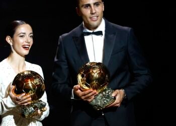 Espanhol Rodri supera Vinicius Júnior e conquista Bola de Ouro