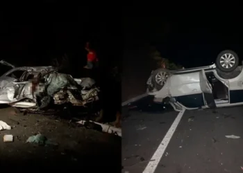 Família inteira morre e candidato fica ferido em acidente na Bahia