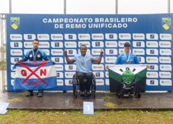 Renê Pereira conquista oitavo título brasileiro no remo paralímpico com apoio de transporte da Sudesb