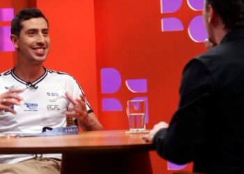 Medalhista olímpico Caio Bonfim é o convidado do DR com Demori