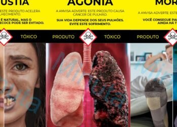 Anvisa apresenta novas imagens contra fumo em embalagens de cigarros
