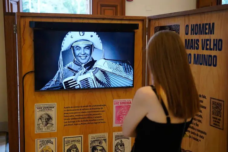 Foto Guilherme Sai. São Paulo 02/11/2024 Exposição de cordel no Museu da Língua Portuguesa. Foto Guilherme Sai.