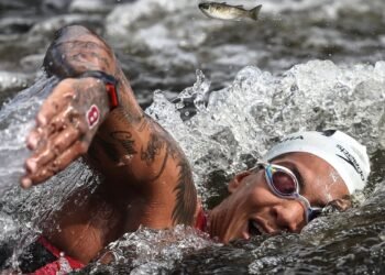 Ana Marcela Cunha é heptacampeã do Circuito Mundial de Águas Abertas