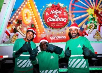 Caminhões de lixo recebem decoração natalina e viraliza nas redes sociais – Prefeitura Municipal de Candeias.
