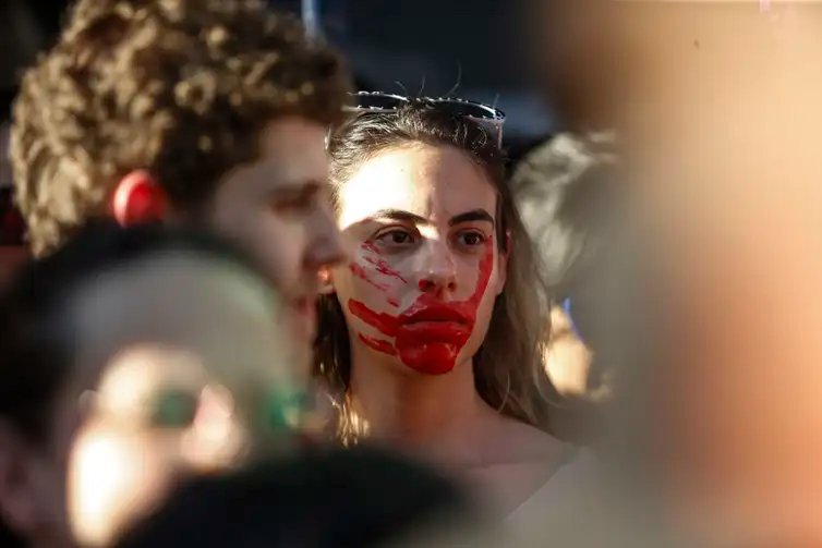 Paulo Pinto/Agência Brasil São Paulo (SP) - 26/12/2024 - v - Foto feita em 15/06/2024 Ato no MASP contra o Projeto de Lei (PL) 1.904/24, que equipara o aborto de gestação acima de 22 semanas ao homicídio. Foto Paulo Pinto/Agencia Brasil